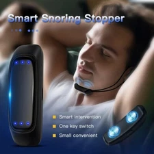 Electric Smart Anti Snoring Device Pulse Stop Snore Comfortable Sleep  Apnea Aid