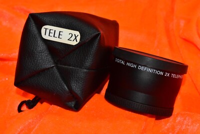 NEEWER DIGITAL HIGH DEFINITION 2X TELEPHOTO LENS JAPAN OPTICS M58