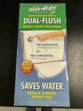 Danco HydroRight Toilet Repair Kit with Dual Flush Valve Push Button Handle Only