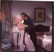 The Carpetbaggers Carroll Baker George Peppard Original 2.25 x 2.25 Transparency