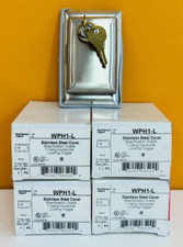 Legrand Pass & Seymour WPH1-L (Lot of 4) Locking, Stainless Steel Cover. New!