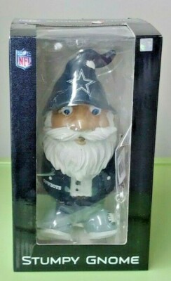 Dallas Cowboys Football Stumpy Gnome New Box Forever NFL Collectibles Official