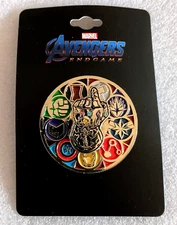 Marvel Avengers Endgame Gauntlet Thanos Spinning Glove Pin New MOC NOS 2019