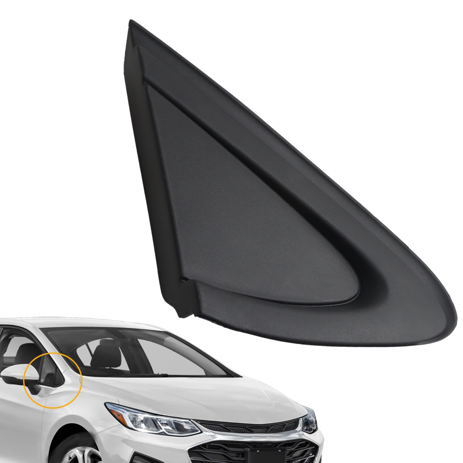 New Front Passenger Side Triangle Molding Trim for Chevrolet Cruze 84106818