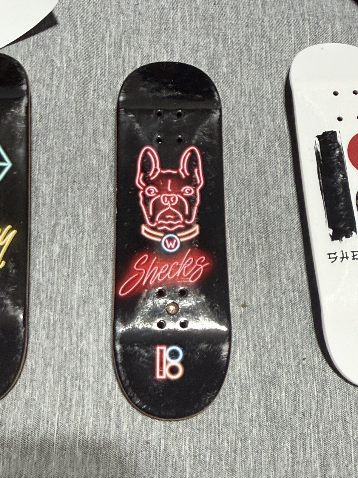 Vintage Tech Deck Finger Board Lot Boards Screws Trucks Wrenches