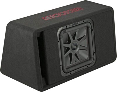 Kicker Single 12'' L7R Loaded Vented Enclosure