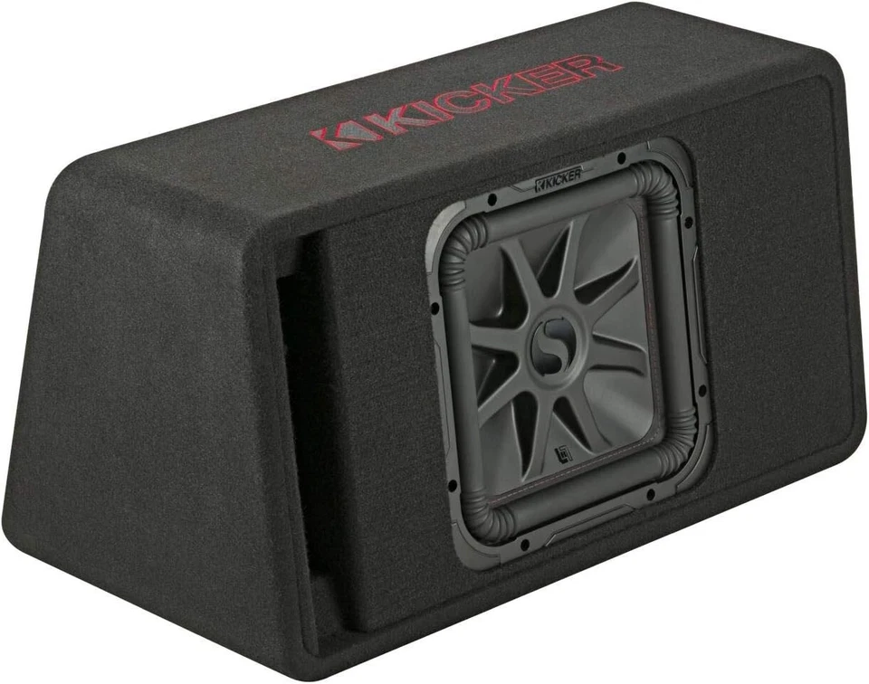 Kicker Single 12" L7R Loaded Vented Enclosure