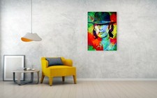 Motiv Udo Portrait Lindenberg Pop Art/Malerei/Leinwand/Kunstdruck/XXL/Poster
