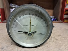 CLINOMETRE MARINE CLINOMETER LENNIE OPTICIAN EDIMBURGH VITRE FENDUE BON ETAT