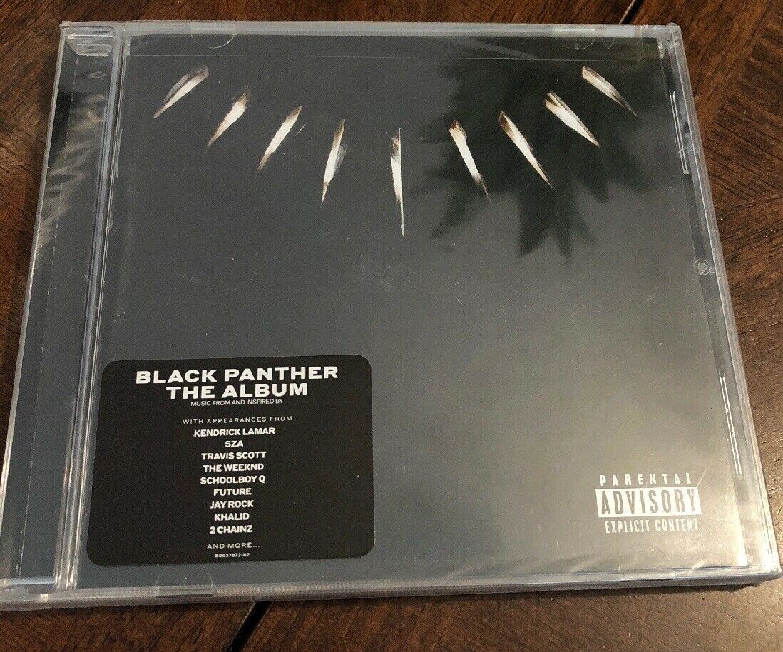 Black Panther The Album Various Artists By Various Artists Cd 2018 For Sale Online Ebay - kendrick lamar black panther roblox id