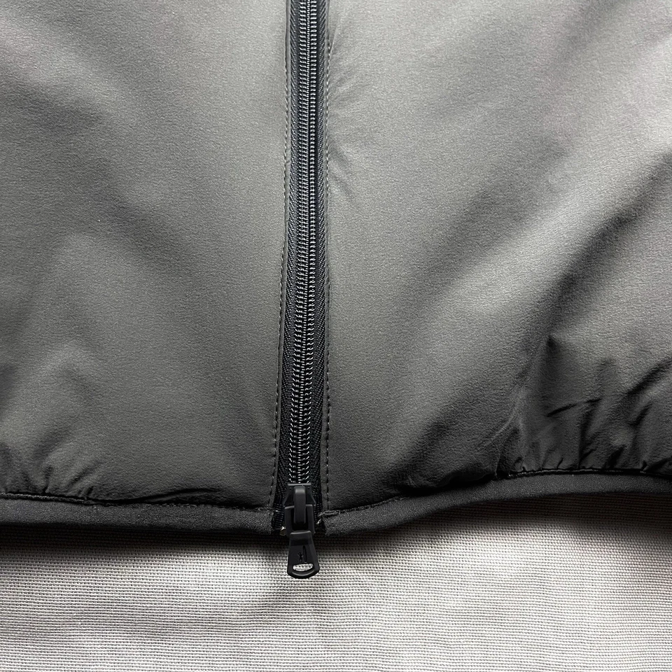 Johnnie-O Performance Full Zip Vest Charcoal Gray Large $228 - Image 3 of 4