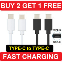Fast Charging Type C to USB-C Heavy Duty Universal Phone Charger Data Cable Lead