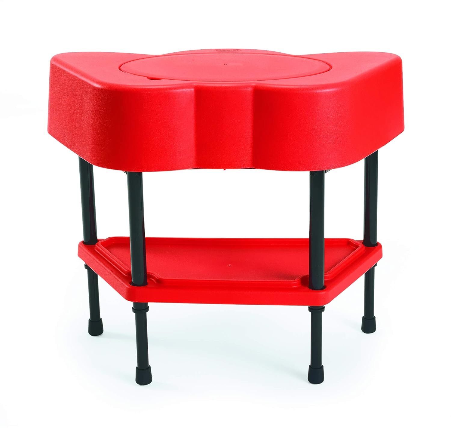 Children's Factory AFB5100PR Angeles Toddler Sensory Table with Lid, Adjustable