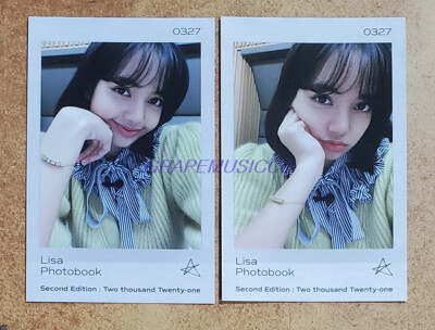 BLACKPINK LISA photobook 0327 新品未開封 LISA BLACKPINK PHOTOBOOK [0327] VOL.2 SECOND EDITION SEALED