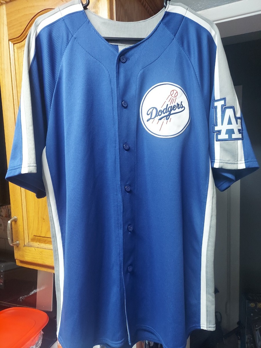 Los Angeles Dodgers Yasiel Puig #66 Jersey LG MLB Genuine