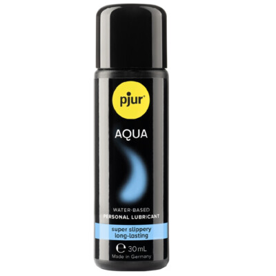pjur  AQUA 30ml Wasserbasiertes Gleitgel, Universal Gleitmittel, latexsicher