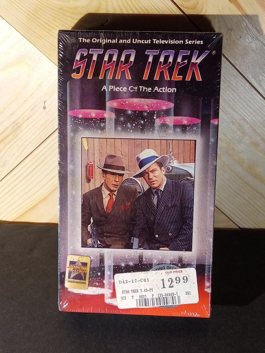 Star Trek VHS A Piece Of The Action 1986 Tape TV Series Episode 49  