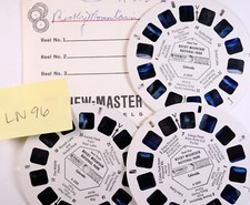 View-Master Rocky Mountain National Park 3 reels A322