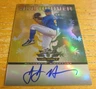 J.J. Hoover Autographed 2011 Leaf Valiant Draft #JJH Card MiLB Gwinnett Braves