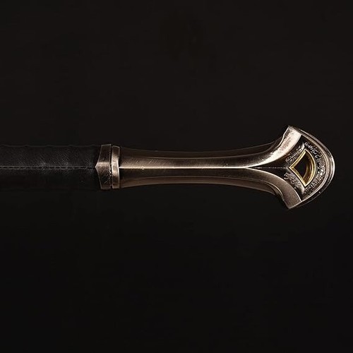 European Style Knight Western Sword - 41 Inch Cosplay Metal Stainless Steel - Picture 4 of 7