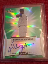 Domingo Acevedo 2017 LEAF METAL PRISMATIC AUTOGRAPH Yankees #5/5 Dominican
