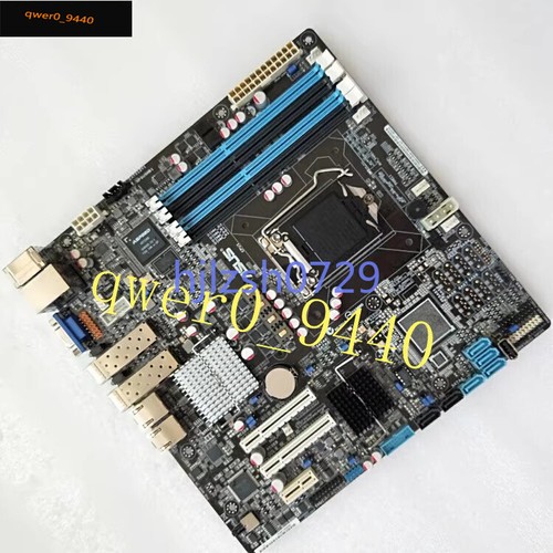 1PC Used Asus P9D-MH/10G-DUAL 1150 C224 Dual 10 Gigabit Board Supports E3-1231V3 - Picture 4 of 4