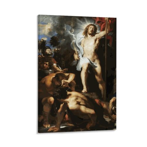The Resurrection Of Christ Canvas Poster Home Decor Gift Decoration Landscaping
