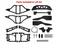 SuperATV Polaris RZR 900 to S 900 Conversion w/ Axles & 3" Lift (15-16) - Black
