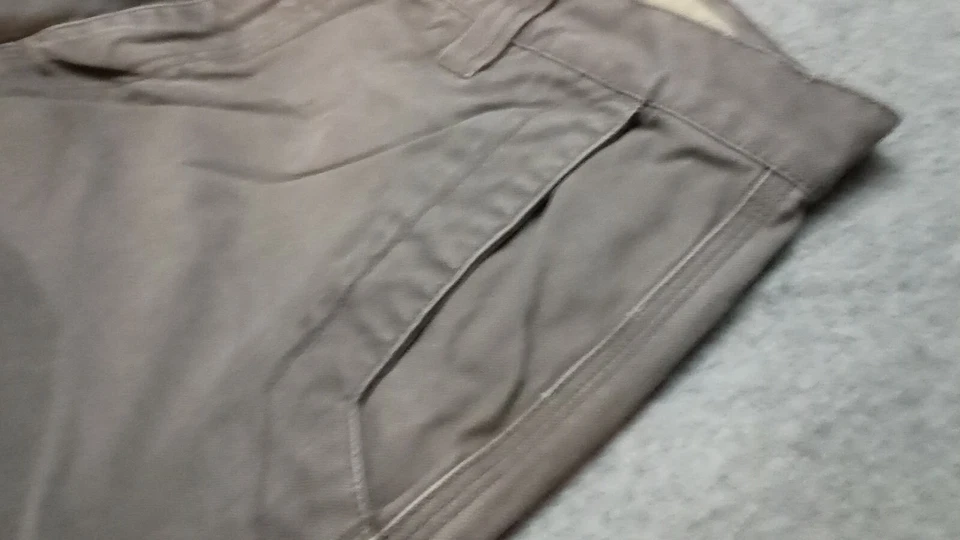 Pantalones de lona Mountain Khakis para hombre 36x30 Jackson Hole calce relajado caqui al aire libre  Foto 3 de 4