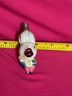 Vintage Milk Glass Rabbit Playing Guitar/banjo Figural Bulb - Japan