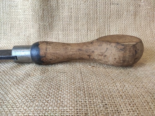 London Pattern joiners woodwork vintage 11-1/2" Flat screwdriver TV Film Prop - Foto 15 di 20