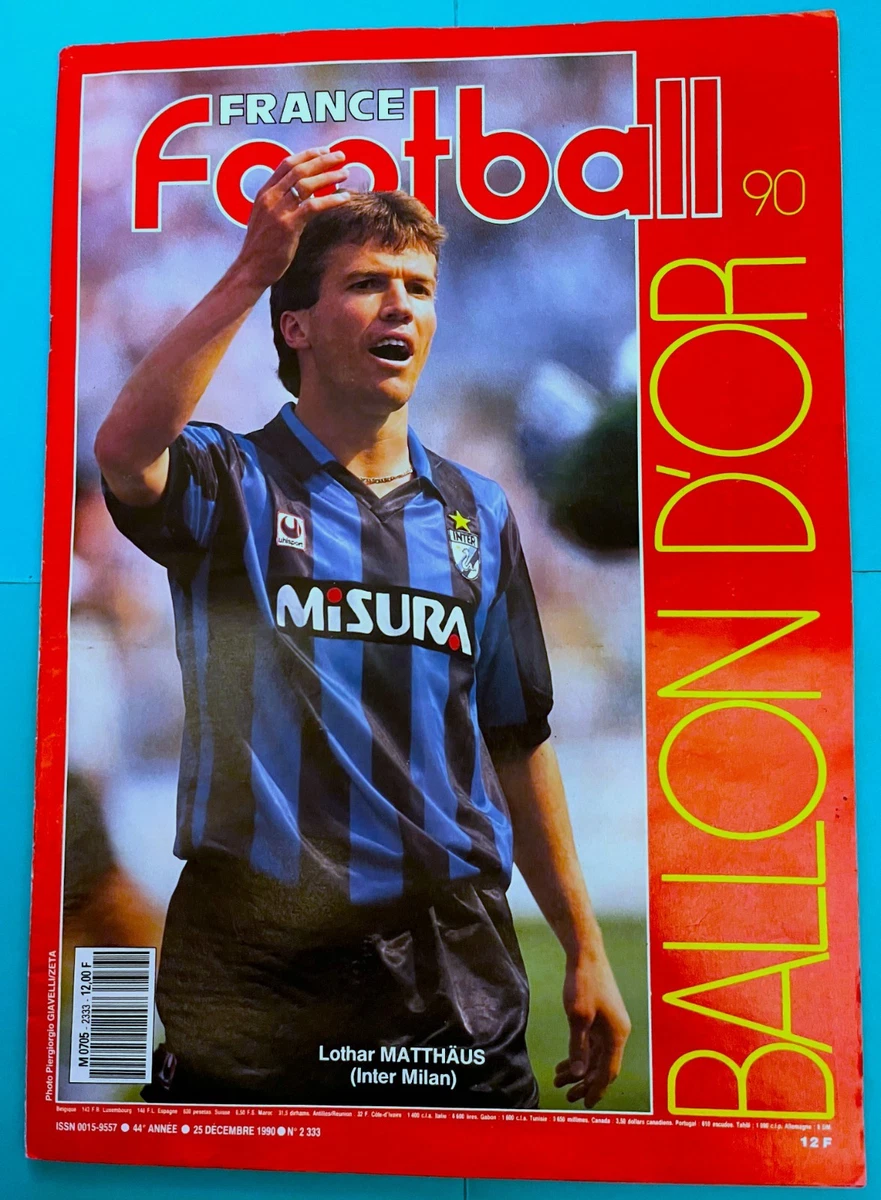 FRANCE FOOTBALL N*2594 Weah Ballon Or 1995 Milan Psg