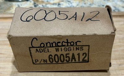 NEW OEM ADEL WIGGINS 6005A12 Hydraulic Fluid Connector Receiver - Fast Fueling