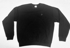 Victoria s Secret PINK Women s Pullover Crewneck Size M Sweatshirt Black EUC