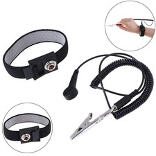 Adjustable Anti-static ESD Strap Antistatic Grounding Bracelet Wrist Band ..t2