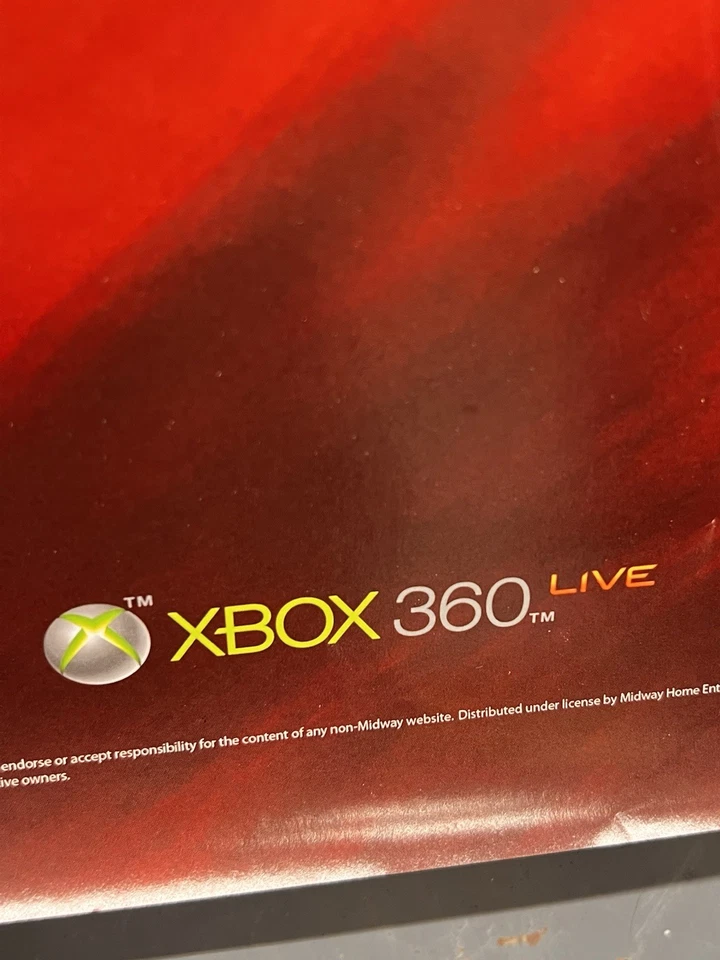 John Woo Presents Stranglehold Video Game Promotional Poster Store Display 22x28 - Image 4 of 4