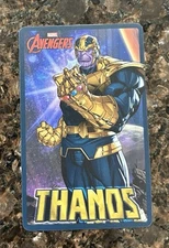 Marvel Avengers Thanos Coin Pusher Card Round 1 **RARE** - Pinstack