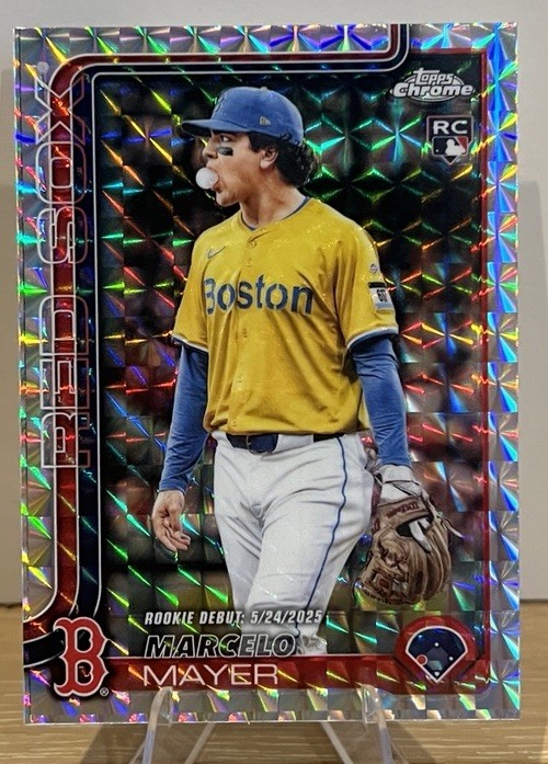 2025 Topps Chrome Update - Marcelo Mayer #USC117 Geometric Refractor (RC)