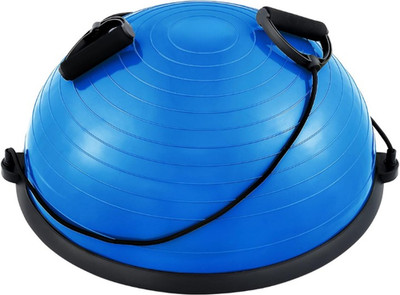 Entrenador de equilibrio media bola 23  con bandas y bomba, soporte 330 lb