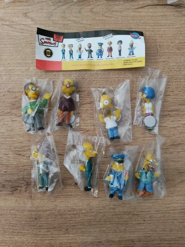 Lot 4 Séries / Mini Figurines / The Simpsons / TOMY / Années 2000 - Photo 4/4