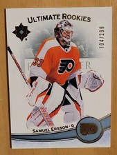 Samuel Ersson 2022-23 Ultimate Collection #111 Rookie  RC /299! Philadelphia
