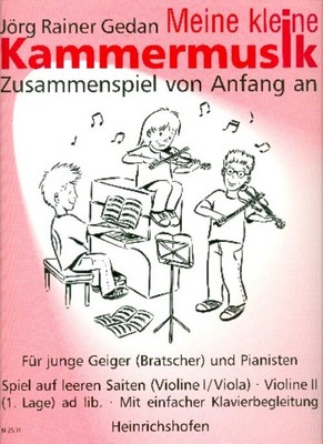 Meine kleine Kammermusik Bd. 1 | Jörg Rainer Gedan | Buch + Einzelstimme(n)