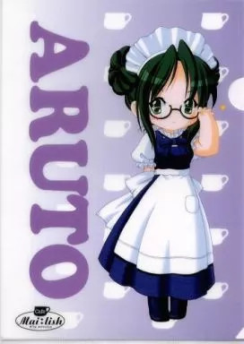 Naruto A4 Clear File Cafe Mai:lish Anime Character School Supplies