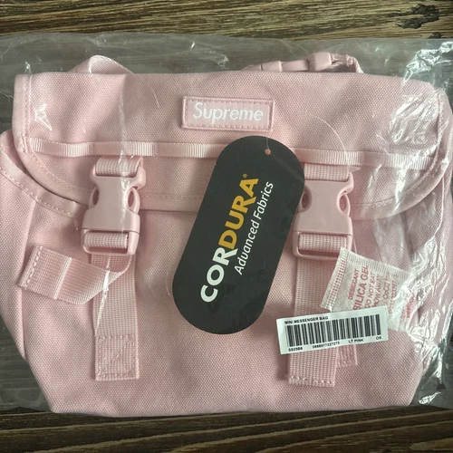 Supreme Mini Messenger Bag SS25 (rose) couleur rare épuisé SUPREME