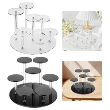 Acrylic Display Riser Stand Gift for Small Figurines Bracelets Collectibles