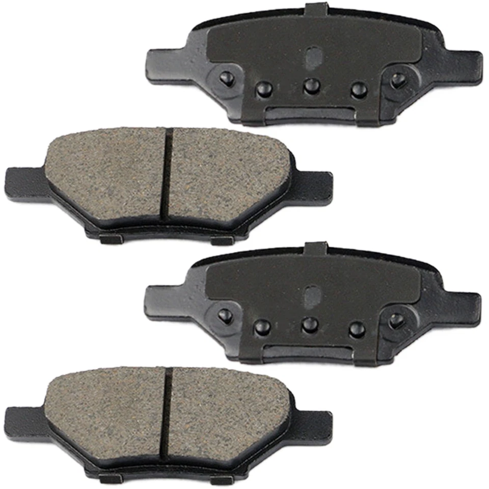 Rotores de freio traseiros e pastilhas de freio para Pontiac Grand Prix 2004-09 Lacrosse B28 TX - Imagem 3 de 4