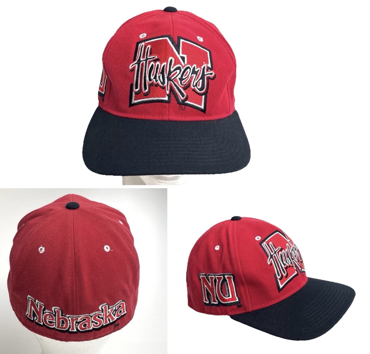 Nebraska Huskers ネブラスカ・ハスカーズ 大学 NCCA Vintage University of Nebraska Huskers Fitted Hat Size 6 7/8