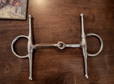 Full Cheek Triangle Mouth Snaffle Bit 5.5  