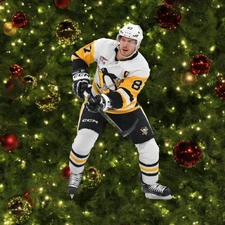 Sidney Crosby Wood ornament FREE SHIPPING