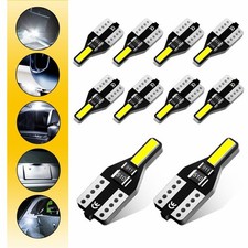 10x T10 194 168 W5w 2825 Led License Plate Interior Light Bulb Super White 6000k 10x T10 194 168 W5w 2825 Led License Plate Interior Light Bulb Super White 6000k